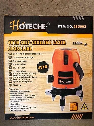 Hoteche laserski niveliator Proizvođač: Hoteche Model: Crveni laser na lalafo.rs Hoteche laserski niveliator Proizvođač: Hoteche Model: Crveni laser