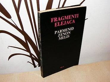 FRAGMENTI ELEJACA - Parmenid Zenon MelisAutori : PARMENID ; ZENON ; na lalafo.rs FRAGMENTI ELEJACA - Parmenid Zenon MelisAutori : PARMENID ; ZENON ;