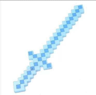 Dečije igračke puške i pištolji: Minecraft Mač Muzički 60cm Plavi 🎮✨ Veliki dečiji mač izrađen po na lalafo.rs — 2 Dečije igračke puške i pištolji: Minecraft Mač Muzički 60cm Plavi 🎮✨ Veliki dečiji mač izrađen po — 2