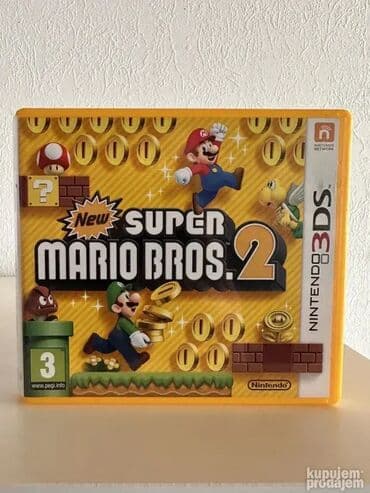 Prodajem original igru za Nintendo 3DS i 2DS konzole - New Super Mario na lalafo.rs Prodajem original igru za Nintendo 3DS i 2DS konzole - New Super Mario