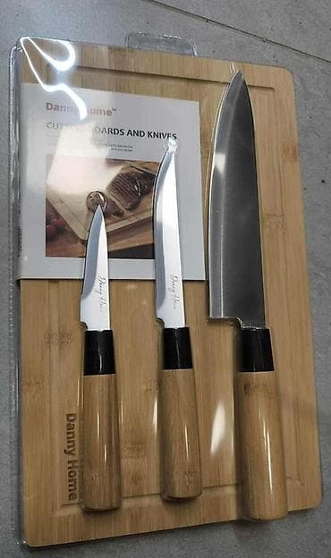 Set noževa sa bambusnom daskom – Danny Home potpuno nov Danny Home at lalafo.rs — 1 Set noževa sa bambusnom daskom – Danny Home potpuno nov Danny Home — 1
