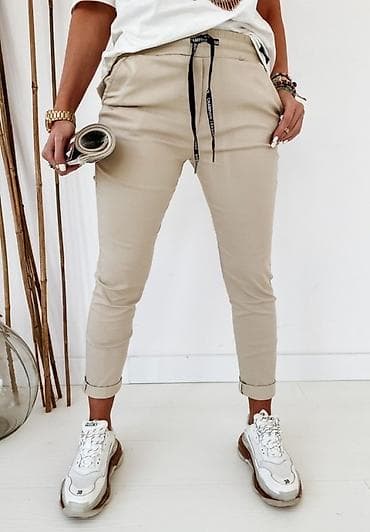 💫Ženske pantalone – model sa manžetnama - Kroj: uske nogavice do na lalafo.rs — 3 💫Ženske pantalone – model sa manžetnama - Kroj: uske nogavice do — 3