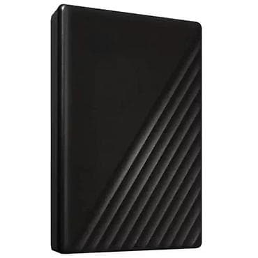 Eksterni prenosivi hard disk – crni, kompaktan dizajn sa dijagonalnim na lalafo.rs Eksterni prenosivi hard disk – crni, kompaktan dizajn sa dijagonalnim