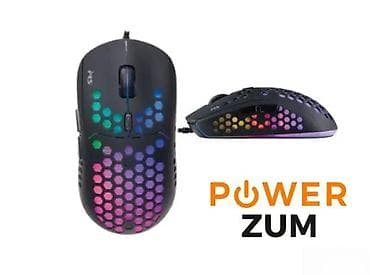 Gejmerski miš sa RGB osvetljenjem – Power Zum - Ultra‑lagan na lalafo.rs Gejmerski miš sa RGB osvetljenjem – Power Zum - Ultra‑lagan