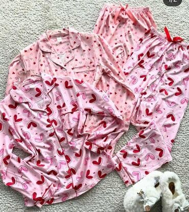 Ženske pidžame – komplet košulja i pantalone - Model: klasična na lalafo.rs Ženske pidžame – komplet košulja i pantalone - Model: klasična