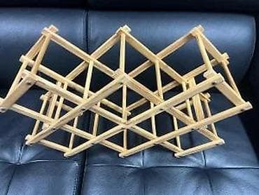 prsluk jaknica mango u: Drveni sklopivi stalak za boce vina - Materijal: prirodno drvo at lalafo.rs — 6 prsluk jaknica mango u: Drveni sklopivi stalak za boce vina - Materijal: prirodno drvo — 6