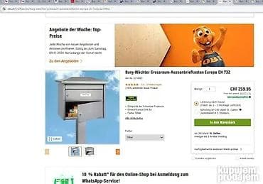 *** AKCIJA *** #1834 Kvalitetno poštansko sanduče velikog kapaciteta na lalafo.rs — 7 *** AKCIJA *** #1834 Kvalitetno poštansko sanduče velikog kapaciteta — 7