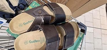 Muške kožne papuče/sandale Footflexx - Model sa dva široka kaiša at lalafo.rs — 6 Muške kožne papuče/sandale Footflexx - Model sa dva široka kaiša — 6