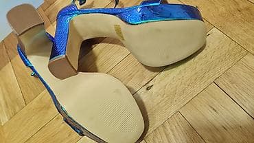 Ženske sandale na visoku petu s platformom – iridescentno na lalafo.rs — 3 Ženske sandale na visoku petu s platformom – iridescentno — 3