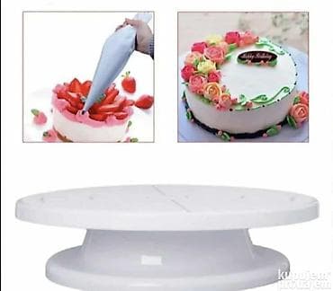 za svaki dan: Rotacioni stalak za torte 28cm precizna dekoracija Savršena torta at lalafo.rs — 3 za svaki dan: Rotacioni stalak za torte 28cm precizna dekoracija Savršena torta — 3
