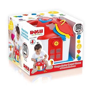 Dolu Shape Sorter Sweet House – kućica za sortiranje oblika sa na lalafo.rs Dolu Shape Sorter Sweet House – kućica za sortiranje oblika sa