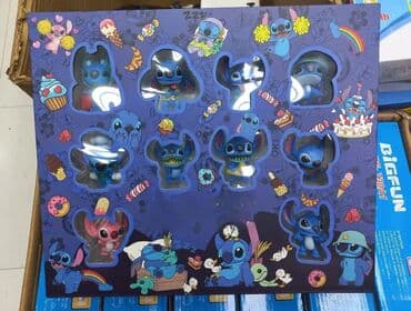 Igračke: Veliko STIC pakovanje sa 10 Stitch figurica Pakovanje sadrži 10 na lalafo.rs Igračke: Veliko STIC pakovanje sa 10 Stitch figurica Pakovanje sadrži 10