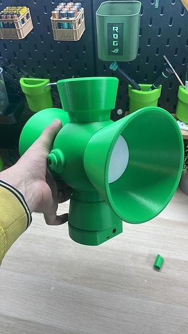 3D štampana replika Zelenog fenjera (Green Lantern Power Battery) - na lalafo.rs — 6 3D štampana replika Zelenog fenjera (Green Lantern Power Battery) - — 6