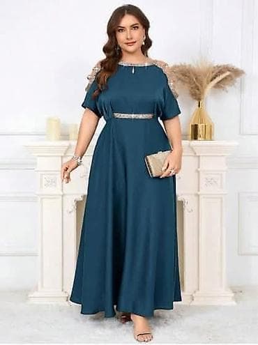 🌟Elegantna maxi večernja haljina sa svetlucavim detaljima🌟 ✅Cena3900 na lalafo.rs — 4 🌟Elegantna maxi večernja haljina sa svetlucavim detaljima🌟 ✅Cena3900 — 4