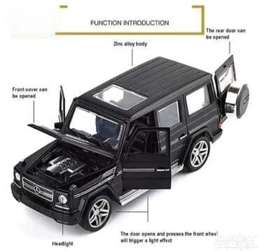 Igračke: Metalni Auto – Mercedes-Benz G500 (Beli) Novo, u originalnom na lalafo.rs Igračke: Metalni Auto – Mercedes-Benz G500 (Beli) Novo, u originalnom