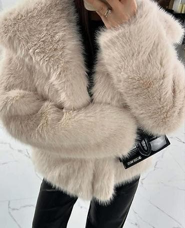 ❄️Ženska kratka bunda od veštačkog krzna – glamurozan, topao komad za na lalafo.rs — 4 ❄️Ženska kratka bunda od veštačkog krzna – glamurozan, topao komad za — 4