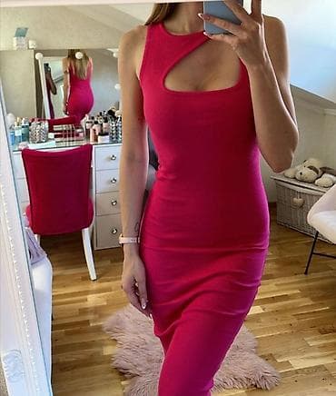 Dresses: Haljina prelepa Pamuk elastin Vel S M Uvoz Turska U pink, plavoj i at lalafo.rs — 3 Dresses: Haljina prelepa Pamuk elastin Vel S M Uvoz Turska U pink, plavoj i — 3