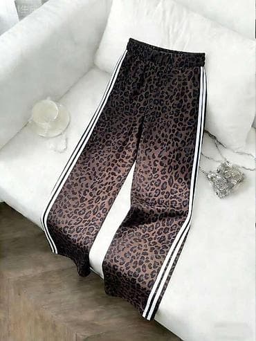eko koza sa: Ženske široke pantalone sa leopard printom - Kroj: široke nogavice na lalafo.rs — 7 eko koza sa: Ženske široke pantalone sa leopard printom - Kroj: široke nogavice — 7