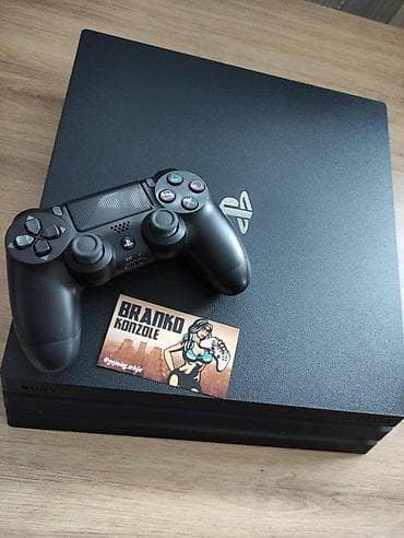 Sony PS4 PRO 1TB Black - Komplet u Kutiji - kao NOVOCUH 7216 - at lalafo.rs — 4 Sony PS4 PRO 1TB Black - Komplet u Kutiji - kao NOVOCUH 7216 - — 4