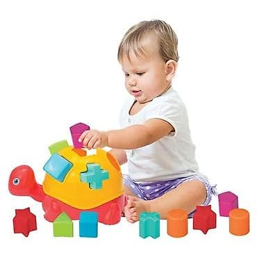 Didaktička igračka – Kornjača sortirka oblika - Šarena kornjača sa na lalafo.rs — 1 Didaktička igračka – Kornjača sortirka oblika - Šarena kornjača sa — 1