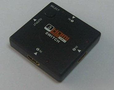Electronics: HDMI SWITCH - 3 PORTA | Uređaj je namenjen da na njega priključite at lalafo.rs — 1 Electronics: HDMI SWITCH - 3 PORTA | Uređaj je namenjen da na njega priključite — 1