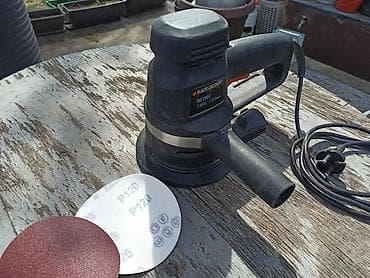 Električne brusilice: Originalna BLACK&DECKER ekscentar šlajferica snage 330W. Prečnik na lalafo.rs — 3 Električne brusilice: Originalna BLACK&DECKER ekscentar šlajferica snage 330W. Prečnik — 3