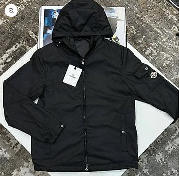 Transitional jackets: Muška sportska jakna – crna - Klasičan crni model sa kapuljačom - at lalafo.rs — 3 Transitional jackets: Muška sportska jakna – crna - Klasičan crni model sa kapuljačom - — 3