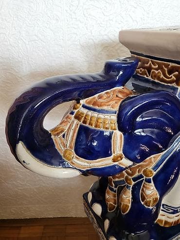 Home Decor: Slon velik rucno oslikan,60,70te. Slon ukras,stalak za saksije at lalafo.rs — 9 Home Decor: Slon velik rucno oslikan,60,70te. Slon ukras,stalak za saksije — 9