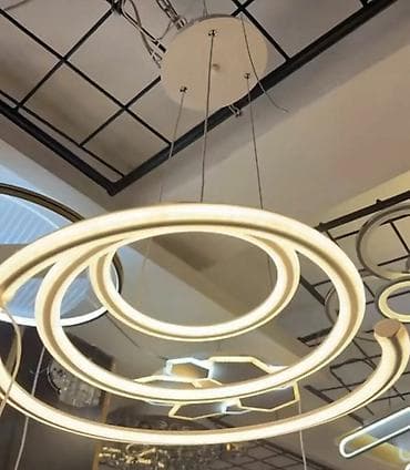 LED visilica – moderni kružni dizajn - Dekorativna viseća LED lampa at lalafo.rs — 1 LED visilica – moderni kružni dizajn - Dekorativna viseća LED lampa — 1