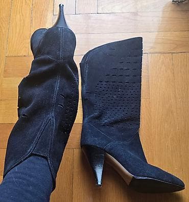 High boots, 38, color - Black at lalafo.rs — 7 High boots, 38, color - Black — 7