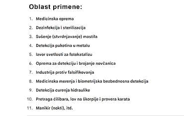 Clocks for home: Nova UV lampa. Napravljena od legure aluminijuma, ima 9 LED lampe at lalafo.rs — 7 Clocks for home: Nova UV lampa. Napravljena od legure aluminijuma, ima 9 LED lampe — 7