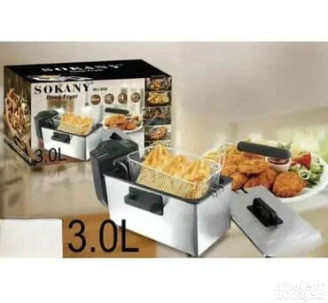 Friteza na Ulje Sokany 3L - Električna Friteza 🍟🔥 Dobrodošli u na lalafo.rs Friteza na Ulje Sokany 3L - Električna Friteza 🍟🔥 Dobrodošli u