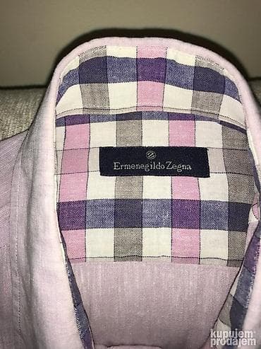 Original Ermenegildo Zegna Sport Lan kosulja L 100% Line Made in na lalafo.rs — 1 Original Ermenegildo Zegna Sport Lan kosulja L 100% Line Made in — 1