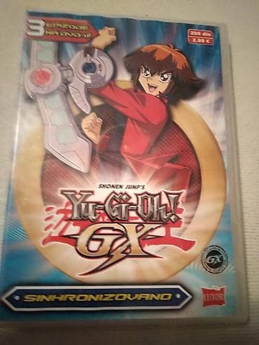 kom sa etiketom: DVD Crtani filmovi Zu-Gi-Oh,treci zapakovan,cena za kom at lalafo.rs — 2 kom sa etiketom: DVD Crtani filmovi Zu-Gi-Oh,treci zapakovan,cena za kom — 2