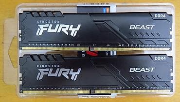 Kingston Fury Beast Black 32GB (kit 2x 16GB) 3200MHz XMP2.0 na lalafo.rs — 1 Kingston Fury Beast Black 32GB (kit 2x 16GB) 3200MHz XMP2.0 — 1