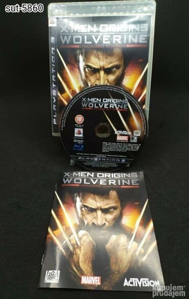 Prodajem original igricu za Sony Playstation 3 konzolu - X-Men Origins at lalafo.rs Prodajem original igricu za Sony Playstation 3 konzolu - X-Men Origins
