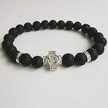 Personal Items: Ova brojanica za ruku od vulkanske lave je ručno izrađen komad nakita at lalafo.rs — 1 Personal Items: Ova brojanica za ruku od vulkanske lave je ručno izrađen komad nakita — 1