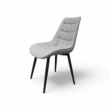 Tapacirana stolica – siva tkanina, crne noge - Moderan dizajn sa na lalafo.rs Tapacirana stolica – siva tkanina, crne noge - Moderan dizajn sa
