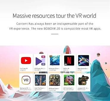 Electronics: VR NAOCARE BOBOVR Z6 SA DZOJSTIKOM MIKROFONOM I SLUSALICAMA | Cene at lalafo.rs — 7 Electronics: VR NAOCARE BOBOVR Z6 SA DZOJSTIKOM MIKROFONOM I SLUSALICAMA | Cene — 7