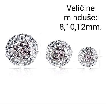 PRELEPE KVALITETNE POSREBRENE RAZNOVRSNE MINĐUŠE NA ŠRAF,SA na lalafo.rs — 5 PRELEPE KVALITETNE POSREBRENE RAZNOVRSNE MINĐUŠE NA ŠRAF,SA — 5