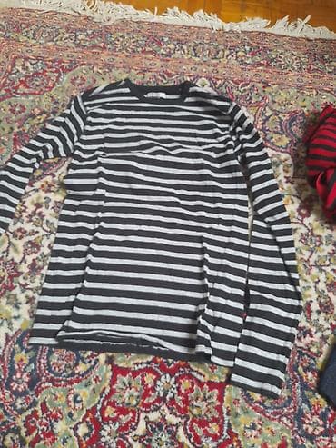 Prugeasta majica dugih rukava – Piazza Italia Easy Basic - Brend na lalafo.rs — 2 Prugeasta majica dugih rukava – Piazza Italia Easy Basic - Brend — 2