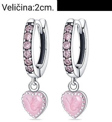 PRELEPE KVALITETNE POSREBRENE RAZNOVRSNE MINĐUŠE REPLIKA PANDORA.SA na lalafo.rs — 2 PRELEPE KVALITETNE POSREBRENE RAZNOVRSNE MINĐUŠE REPLIKA PANDORA.SA — 2