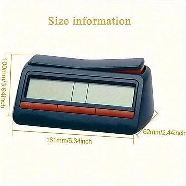 Sports & Leisure: Digitalni šahovski sat PS1688 Napredniji šahovski sat ima 8 glavnih at lalafo.rs — 4 Sports & Leisure: Digitalni šahovski sat PS1688 Napredniji šahovski sat ima 8 glavnih — 4