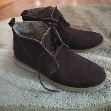 Muške desert čizme (chukka) od brušene kože, tamno braon boje. - at lalafo.rs — 1 Muške desert čizme (chukka) od brušene kože, tamno braon boje. - — 1