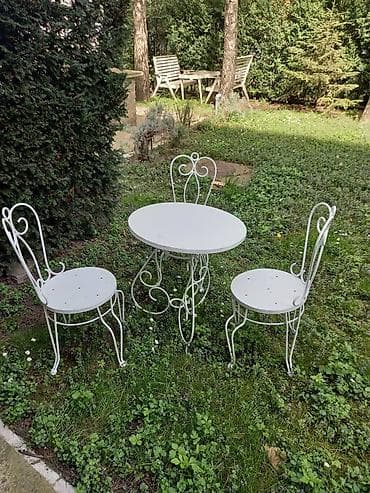 Stol i cetri stolice za bastu metalne stabilne cvrste na lalafo.rs — 2 Stol i cetri stolice za bastu metalne stabilne cvrste — 2