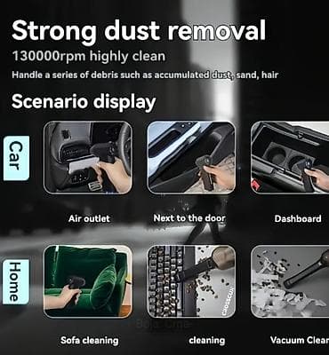 Turbo ručni ventilator/duster sa bezčetkarnim DC motorom velike brzine na lalafo.rs — 2 Turbo ručni ventilator/duster sa bezčetkarnim DC motorom velike brzine — 2