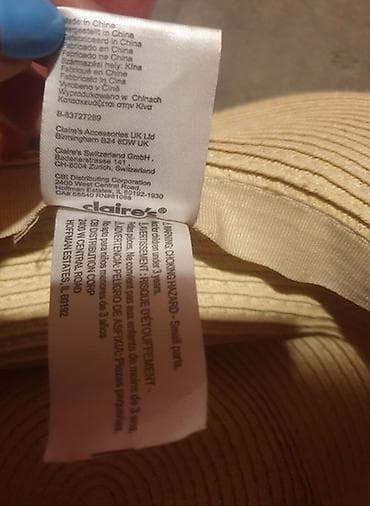 CLAIRE'S šešir za devojčice, kao nov. Presladak, letnji, pom-pom na lalafo.rs — 5 CLAIRE'S šešir za devojčice, kao nov. Presladak, letnji, pom-pom — 5