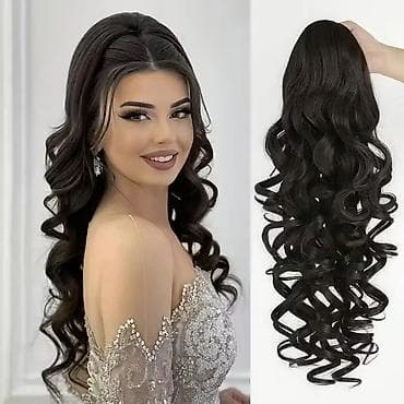 Duga talasasta nadogradnja repa – clip-in/ugrađivanje na vrhu glave - at lalafo.rs — 1 Duga talasasta nadogradnja repa – clip-in/ugrađivanje na vrhu glave - — 1