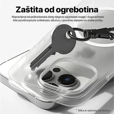 Maska Magsafe Matte PC za Samsung S936B Galaxy S25 Plus bela. Uz brzu na lalafo.rs — 5 Maska Magsafe Matte PC za Samsung S936B Galaxy S25 Plus bela. Uz brzu — 5