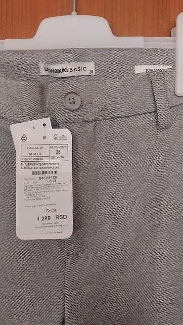 NOVO
Košulja S
Pantalone 32 na lalafo.rs — 4 NOVO
Košulja S
Pantalone 32 — 4